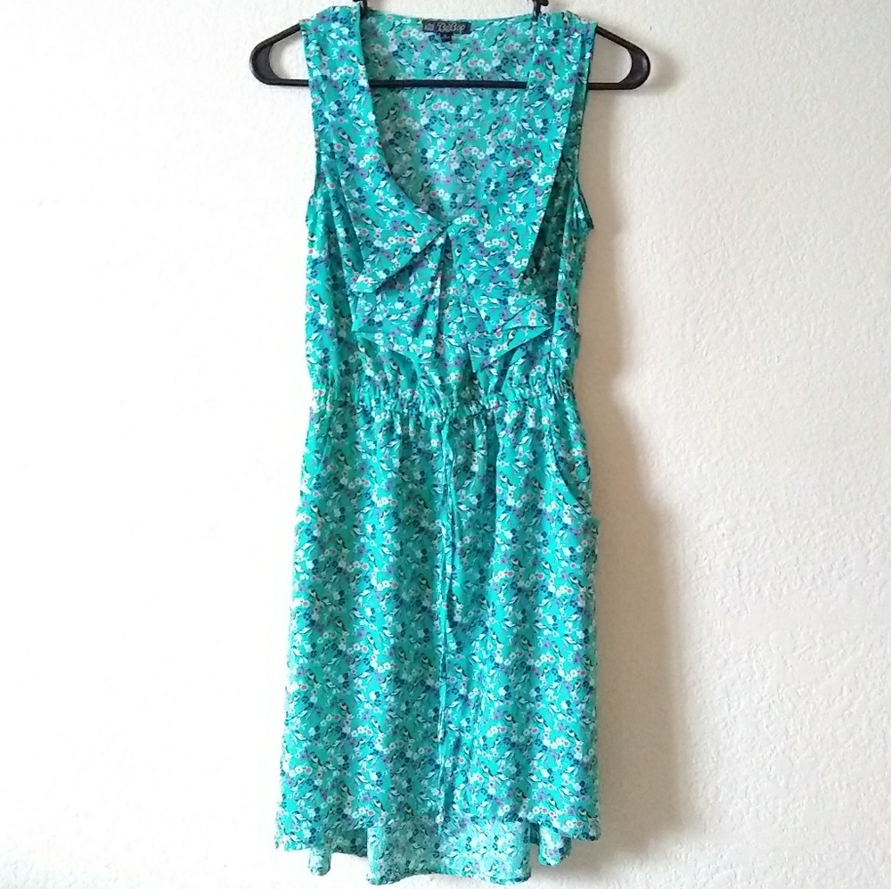 BeBop blue bird dress